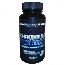 Витамины IRONMAN Picolinate chromium 60 капсул