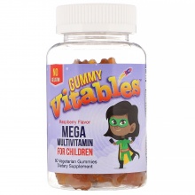 Витамины Gummy Vitables Mega Multivitamin For Children  60 капсул