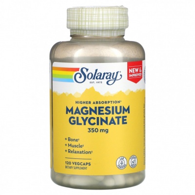  Solaray Magnesium Glycinate 120 